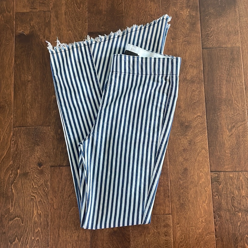 striped bell bottoms